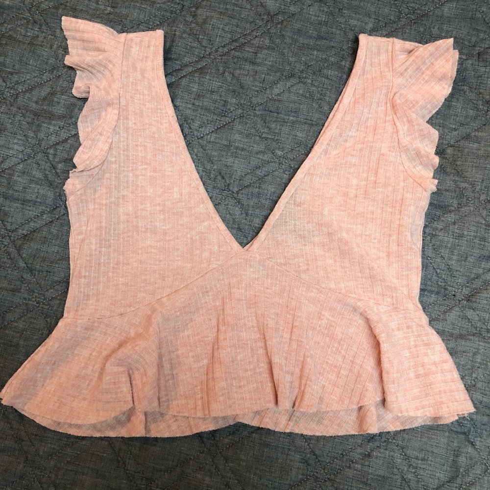 Pink Forever 21 Crop Top